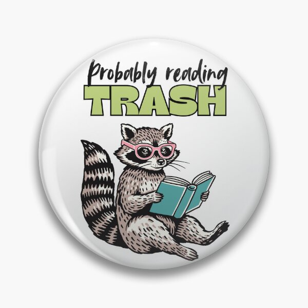 Item preview, Racoon reader - probably reading trash! designed and sold by Mister Mipsy.