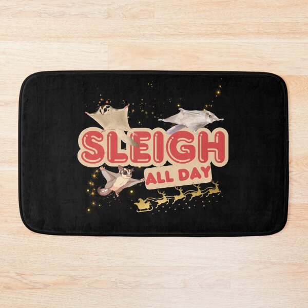 Item preview, Sugar Glider Christmas Shirt Pet Lovers Sleigh All Day Holiday Gift designed and sold by E20STUDIO.