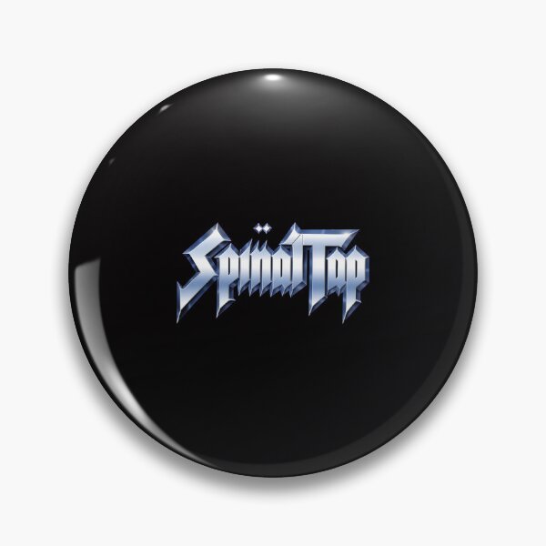 Artikelvorschau, Spinal Tap Metallic Jagged Logo entworfen und verkauft von RawSauropsid.