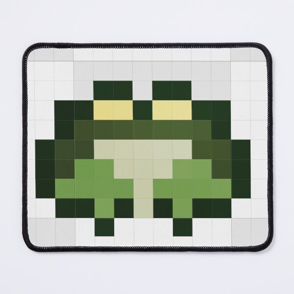 Artikelvorschau, Pixel-Art-Frosch entworfen und verkauft von Thistlegrove.