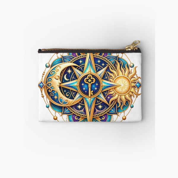 Aperçu de l'œuvre Celestial Compass and Key créée et vendue par syotos-ai.