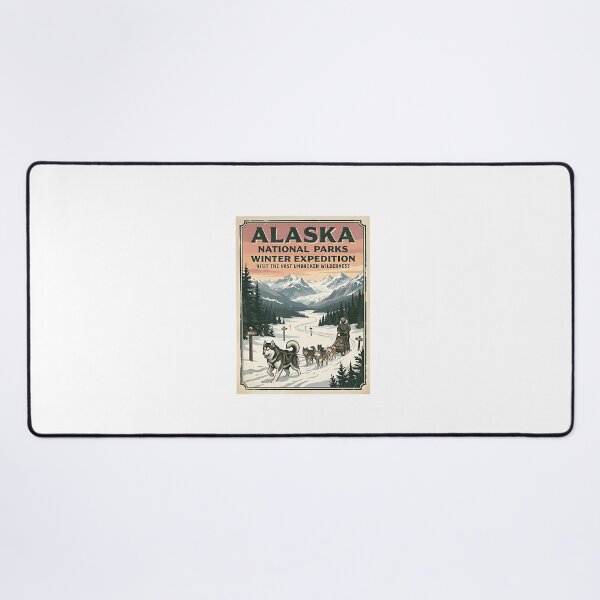 Item preview, Alaskan Malamute Expedition designed and sold by PictoVibe.