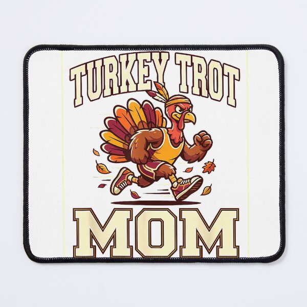 Item preview, Funny Turkey Trot Mom Thanksgiving Running Race Day Runner T-Shirt designed and sold by Stickerbynp1.