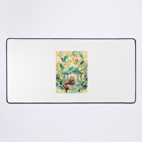 Item preview, Red Panda Tea Ceremony designed and sold by PictoVibe.