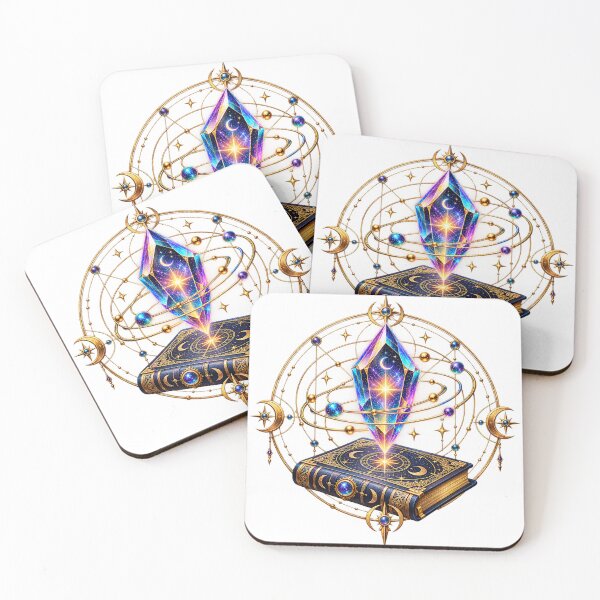 Aperçu de l'œuvre Crystal Grimoire Portal créée et vendue par syotos-ai.