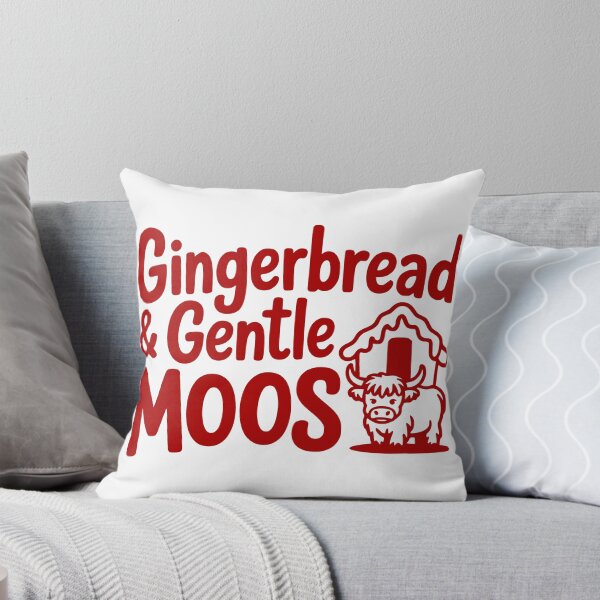 Item preview, Gingerbread & Gentle Moos designed and sold by theartfulaspie.
