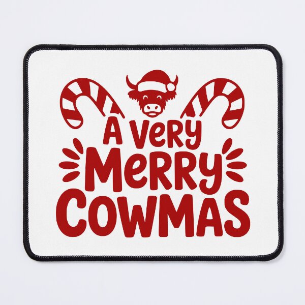 Item preview, A Very Merry Cowmas designed and sold by theartfulaspie.