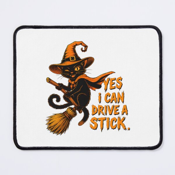 Item preview, halloween witch hat broom drive a stick funny witch designed and sold by Cocuninecrew.