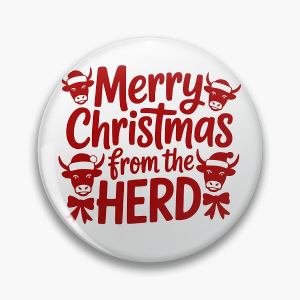 Item preview, Merry Christmas from the Herd designed and sold by theartfulaspie.