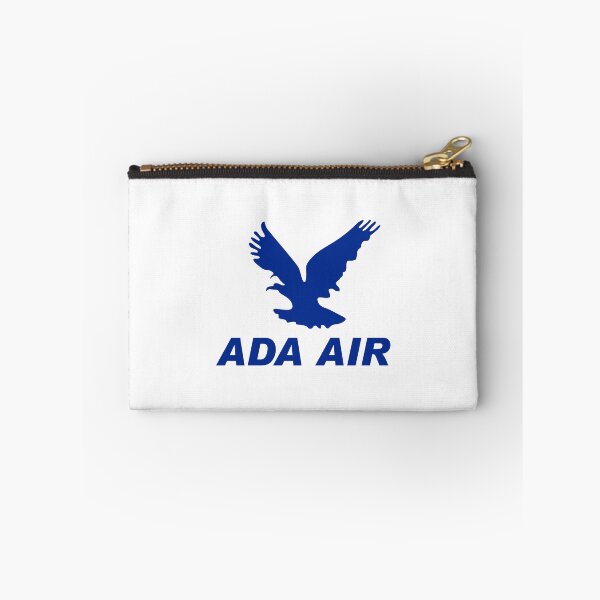 Artikelvorschau, Logo der albanischen Fluggesellschaft Ada Air mit blauem Adleremblem entworfen und verkauft von Laura  W Hoover.