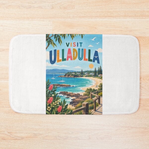Item preview, Visit Ulladulla with Coastal Beaches, Sailboats and New South Wales Scenery designed and sold by Places On Earth.