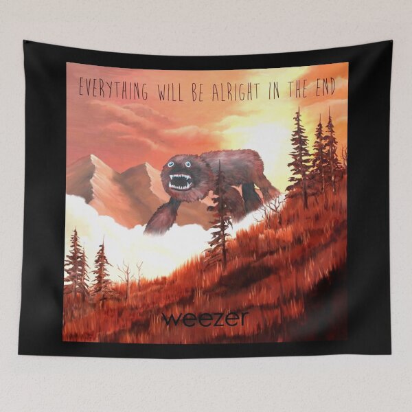 Artikelvorschau, Weezer Original Custom Vintage Musikposter Wandkunst entworfen und verkauft von kelly1art.