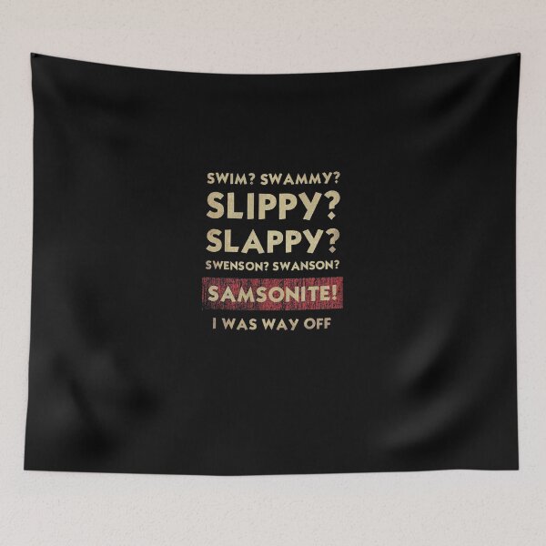 Item preview, Funny Misheard Luggage Quote Typography designed and sold by JanickStanton9.