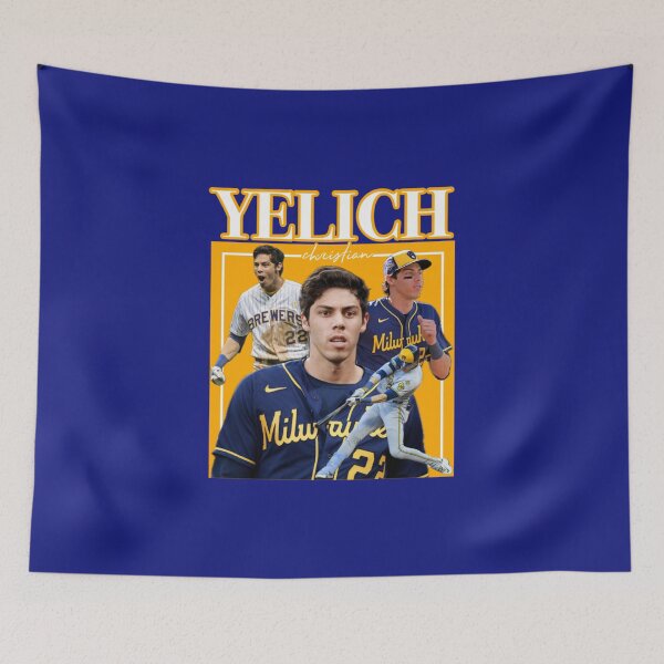 Aperçu de l'œuvre design rétro de Christian Yelich créée et vendue par aksav.