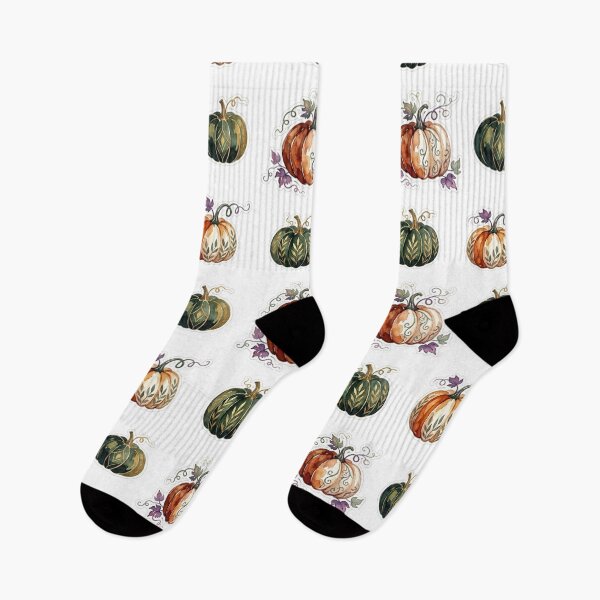 Item preview, Watercolor Halloween Pumpkins sticker set - Spooky Cute Autumn Harvest Art - Fashion & Sticker designed and sold by asumintjapan1.