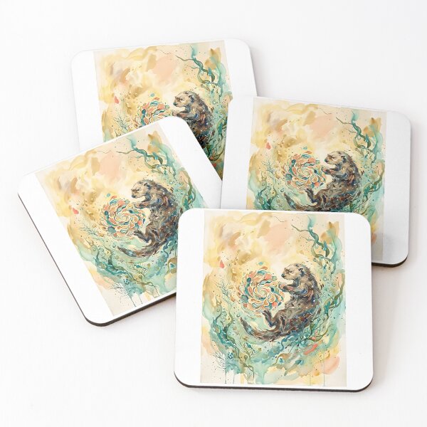 Item preview, Sea Otter Shell Artist designed and sold by PictoVibe.