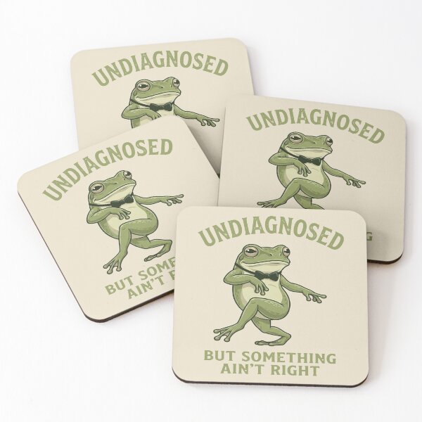Item preview, Undiagnosed But Something Ain't Right. Frog. #3 designed and sold by EunsooLee.