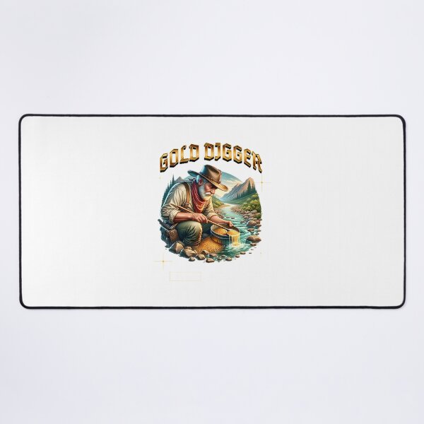 Item preview, Gold Digger and Prospector Design for Gold Mining and Panning Enthusiasts designed and sold by cvbbb.
