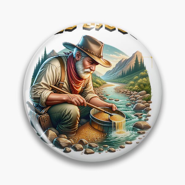 Item preview, Gold Digger and Prospector Design for Gold Mining and Panning Enthusiasts designed and sold by cvbbb.