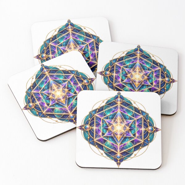 Aperçu de l'œuvre Sacred Geometry Cosmic Star créée et vendue par syotos-ai.