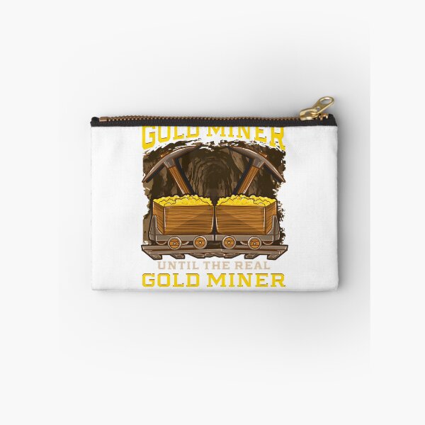 Item preview, Funny Gold Miner Design Featuring Mining Digger and Expert Illustration designed and sold by cvbbb.