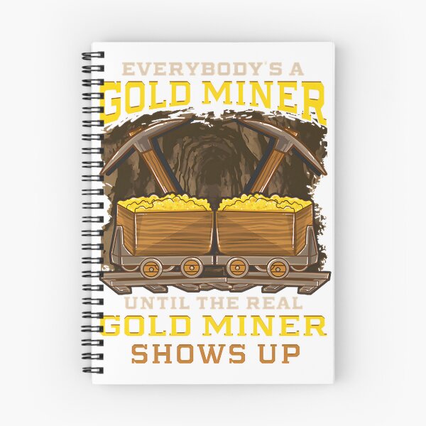 Item preview, Funny Gold Miner Design Featuring Mining Digger and Expert Illustration designed and sold by cvbbb.