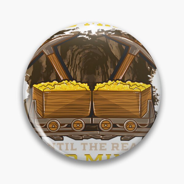 Item preview, Funny Gold Miner Design Featuring Mining Digger and Expert Illustration designed and sold by cvbbb.