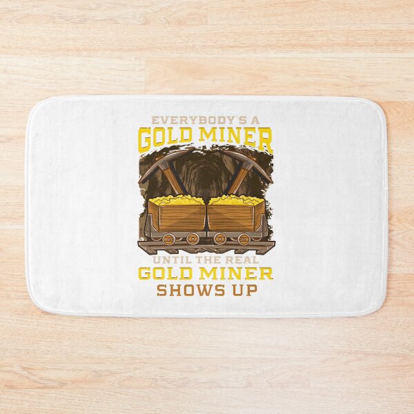 Item preview, Funny Gold Miner Design Featuring Mining Digger and Expert Illustration designed and sold by cvbbb.