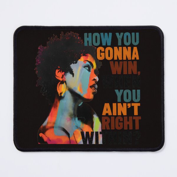 Item preview, Motivational Quote Art Afro Woman designed and sold by mokopuniarts.