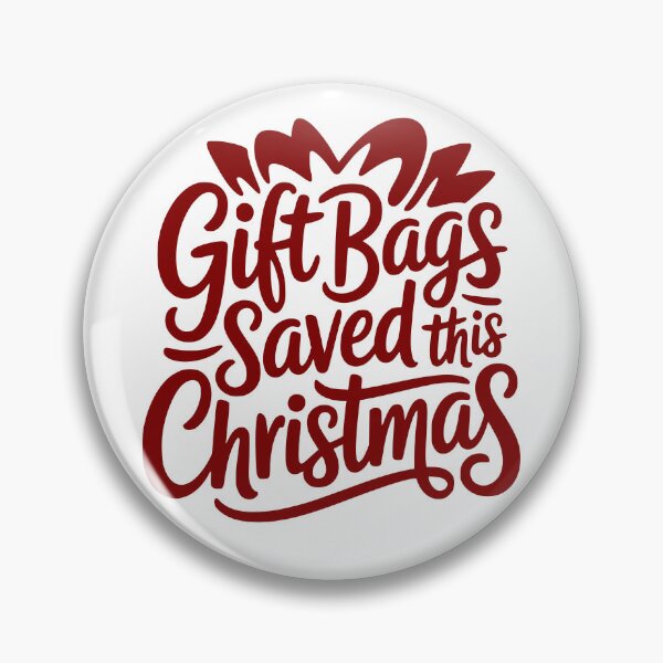 Item preview, Gift Bags Saved This Christmas designed and sold by theartfulaspie.