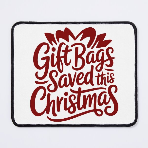 Item preview, Gift Bags Saved This Christmas designed and sold by theartfulaspie.