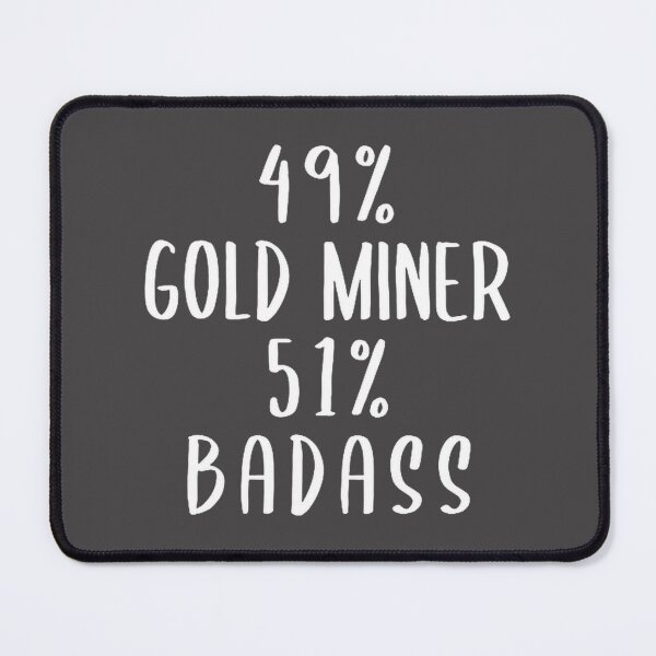 Item preview, Gold Miner Illustration - Vintage Style Prospecting Artwork designed and sold by cvbbb.