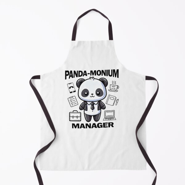 Artikelvorschau, Panda-monium Manager – Humorvolles Geschenk für Büroleiter entworfen und verkauft von Got2BSnazzy.