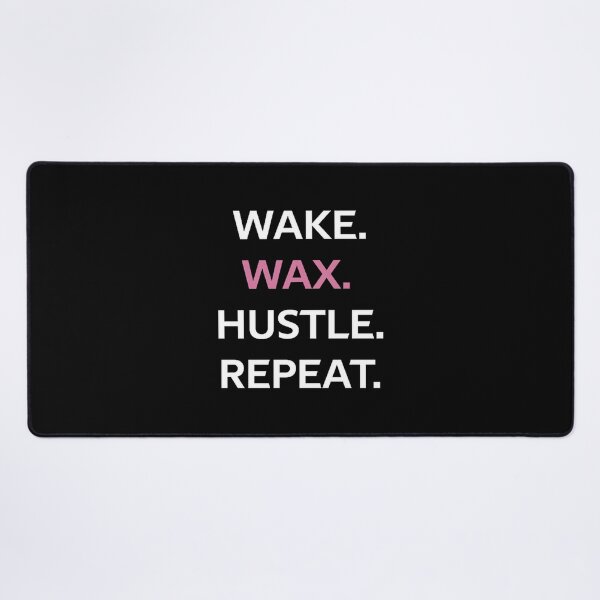 Item preview, Womens Wake Wax Hustle Repeat Esthetician Waxing Inspirational V Neck Design designed and sold by JackSev.
