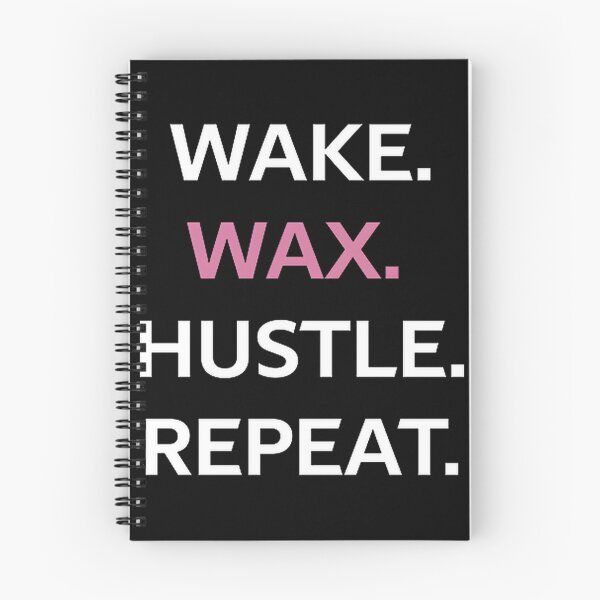 Item preview, Womens Wake Wax Hustle Repeat Esthetician Waxing Inspirational V Neck Design designed and sold by JackSev.