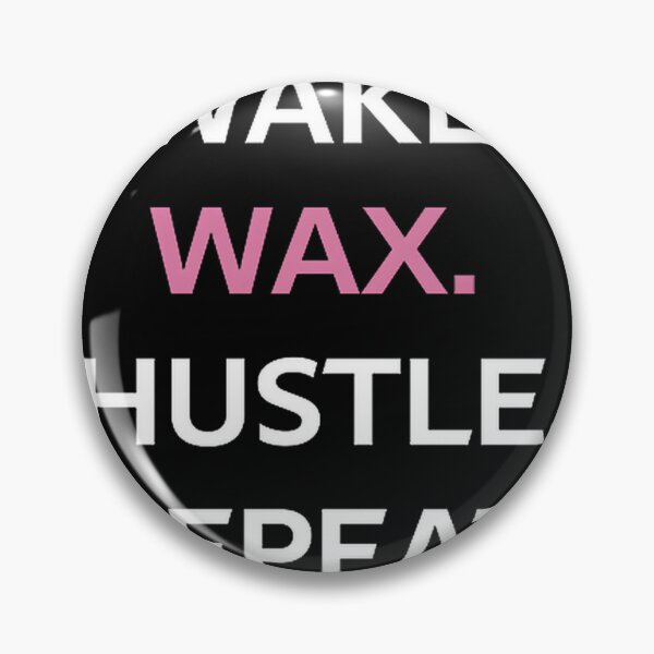 Item preview, Womens Wake Wax Hustle Repeat Esthetician Waxing Inspirational V Neck Design designed and sold by JackSev.