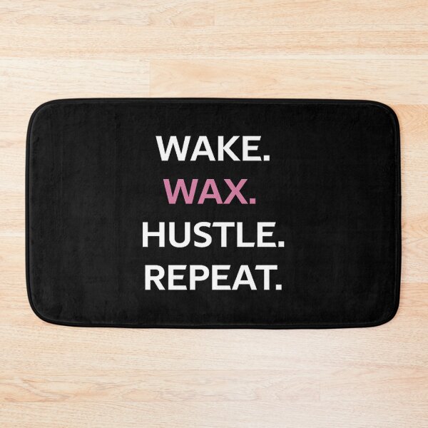 Item preview, Womens Wake Wax Hustle Repeat Esthetician Waxing Inspirational V Neck Design designed and sold by JackSev.