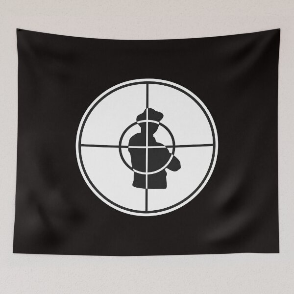 Item preview, Public Enemy Crosshair designed and sold by mokopuniarts.