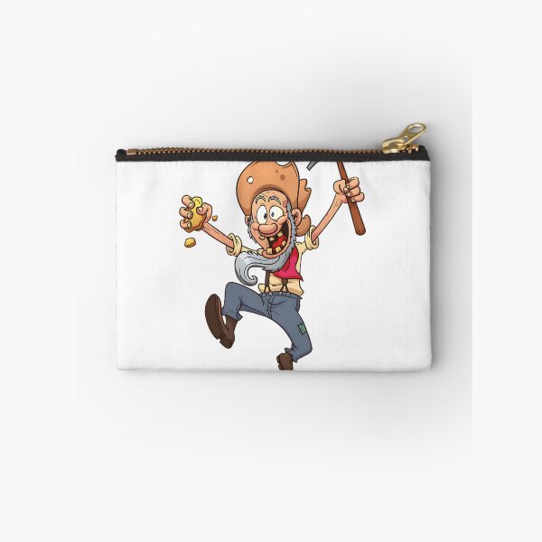 Item preview, Cartoon Gold Miner Prospector Illustration with Classic Mining Tools designed and sold by cvbbb.