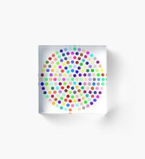 Robert Hirst Spot Clock Acrylic Block
