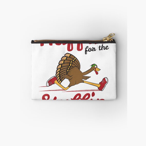 Item preview, Huffin For The Stuffin Thanksgiving Running T Shirt designed and sold by Design-phuket.