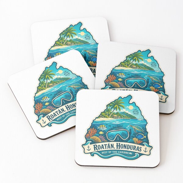 Item preview, Life Better Below Roatan, Honduras Reef Of The Caribbean Diving Snorkeling Traveler Vacation designed and sold by NeedForParks.