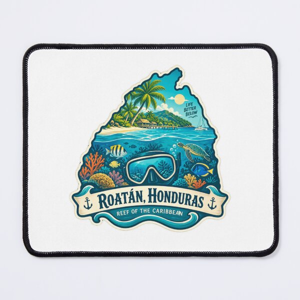 Item preview, Life Better Below Roatan, Honduras Reef Of The Caribbean Diving Snorkeling Traveler Vacation designed and sold by NeedForParks.
