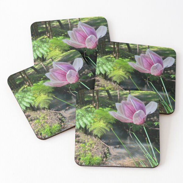 Item preview, Magnolia sobre un arroyo boscoso designed and sold by Be Captured by Brittany Emma.