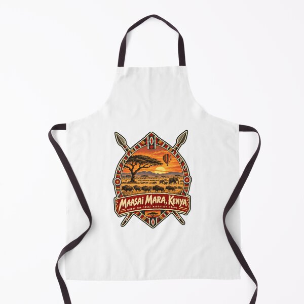 Item preview, Maasai Mara, Kenya Where The Great Migration Roams African Safari Wildlife Explorer Travel Souvenir designed and sold by HumansStuck12.