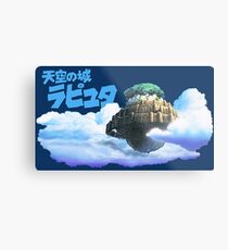Laputa | Castle in the Sky Metal Print