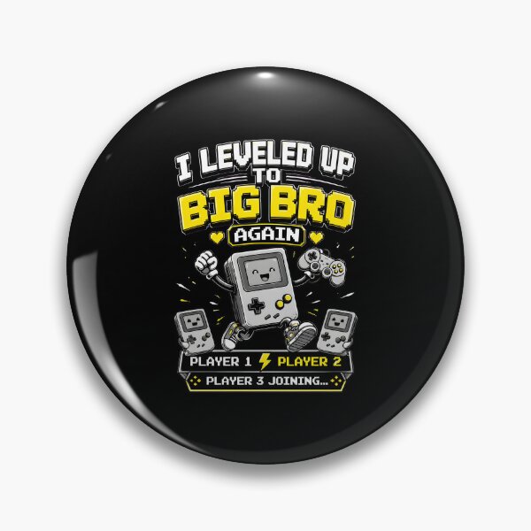 Item preview, i leveled up to big bro again gaming designed and sold by SketchDrSketch.