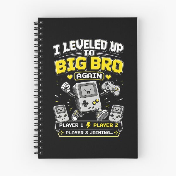 Item preview, i leveled up to big bro again gaming designed and sold by SketchDrSketch.