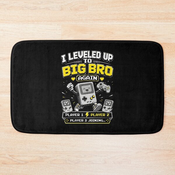 Item preview, i leveled up to big bro again gaming designed and sold by SketchDrSketch.