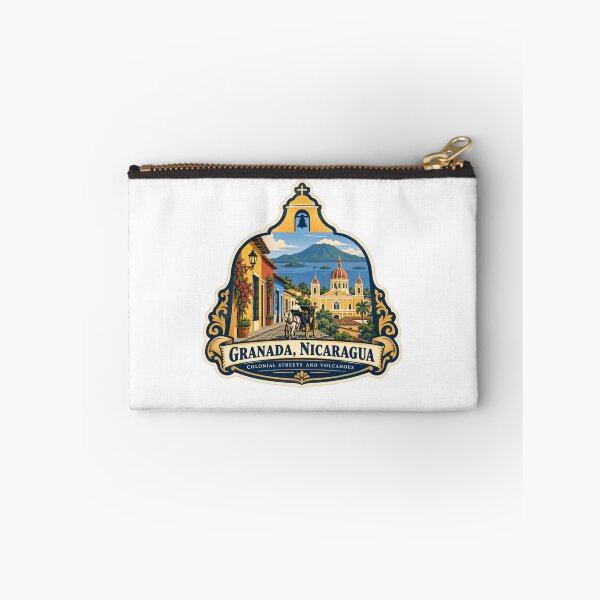 Item preview, Granada Nicaragua Colonial Streets And Volcanoes Travel Souvenir designed and sold by SkeletonsDanger.